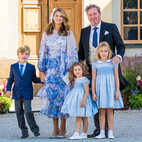 Prinzessin Madeleine und Chris O´Neill mit ihren Kindern, Prinz Nicolas, Prinzessin Adrienne und Prinzessin Leonore