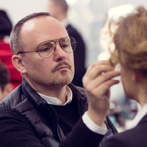 Dior Make-up-Artist Peter Philips in seinem Element.