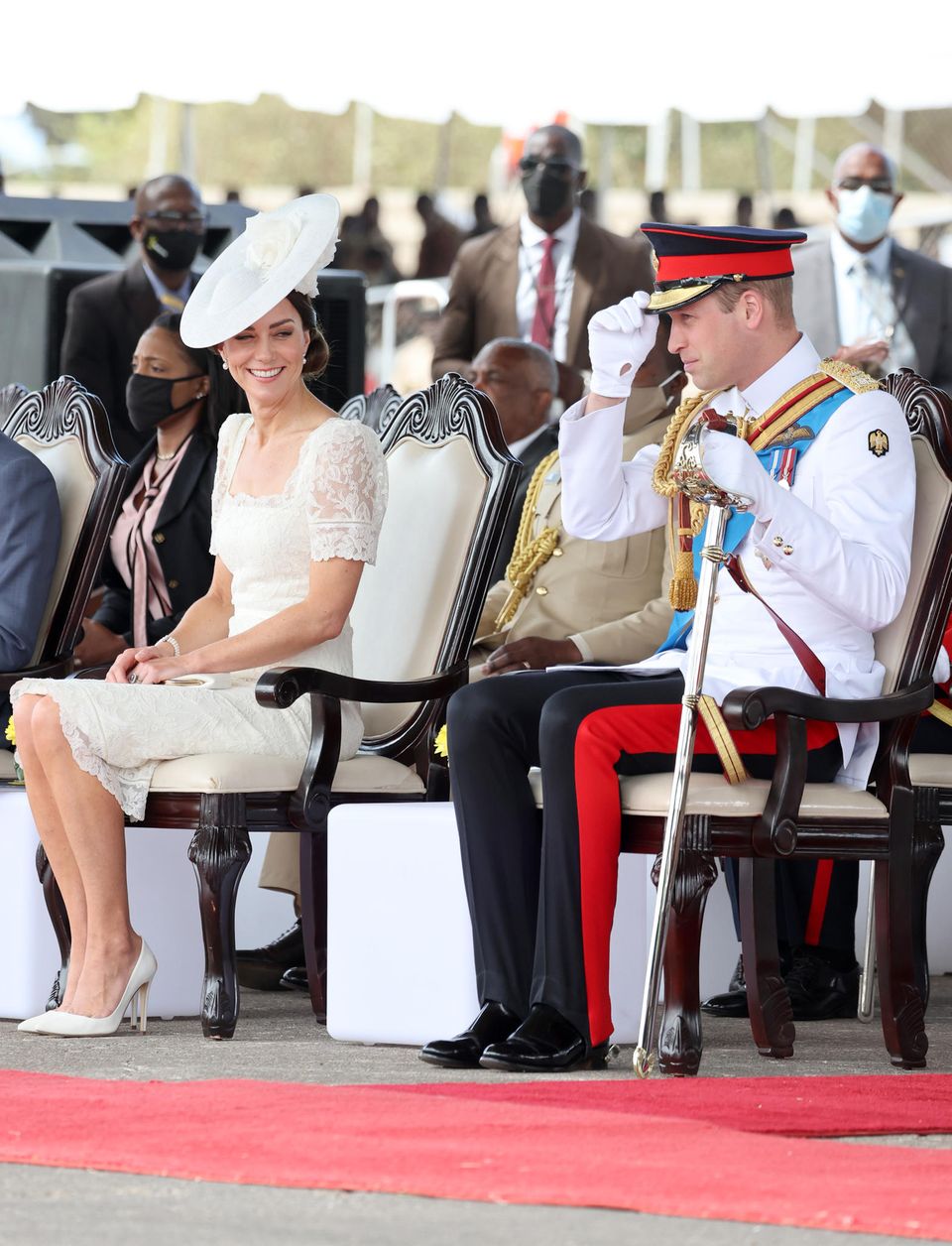 Herzogin Catherine und Prinz William in Jamaika
