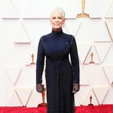 Jamie Lee Curtis auf dem roten Teppich der Oscars 2022