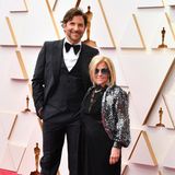 Bradley Cooper und seine Mutter Gloria Campano bei den Oscars 2022