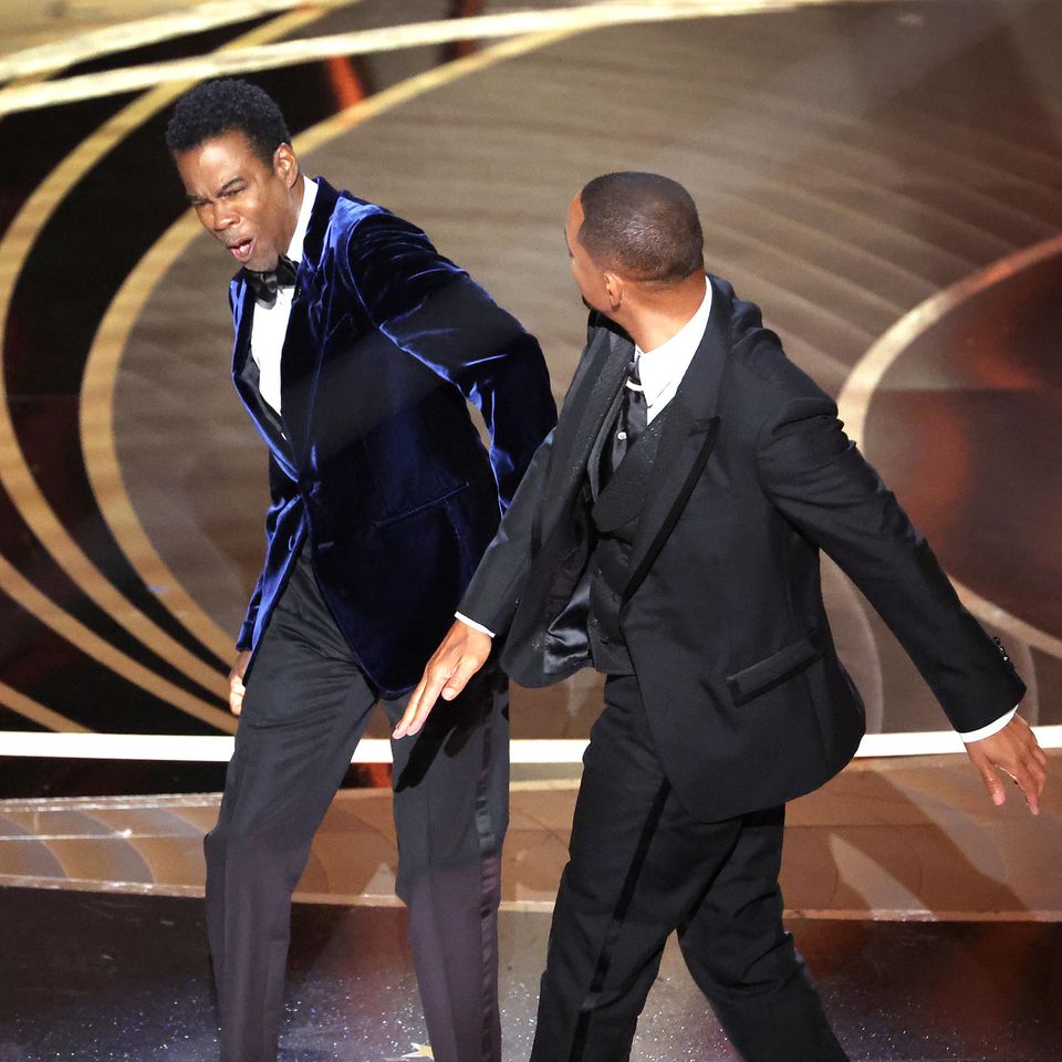 Chris Rock und Will Smith bei der Oscarverleihung 2022