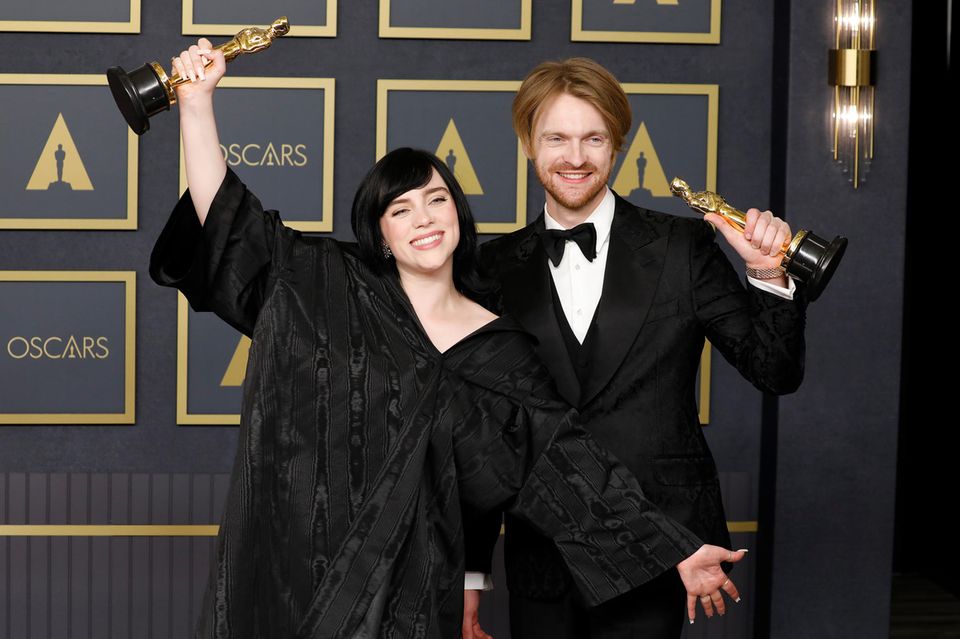 Oscars 2022: Billie Eilish und Finneas O'Connell Billie Eilish und Finneas O'Connell