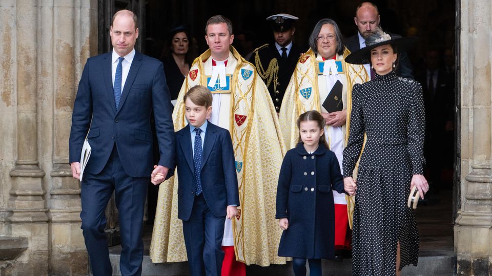 Prinz William, Herzogin Catherine, Prinz George, Prinzessin Charlotte