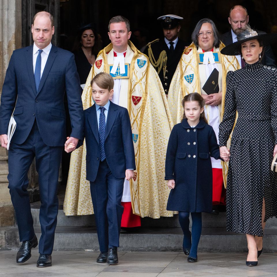 Prinz William, Herzogin Catherine, Prinz George, Prinzessin Charlotte