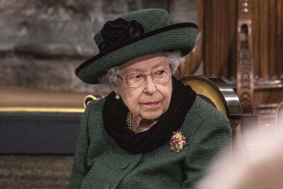 Queen Elizabeth at Westminster Abbey