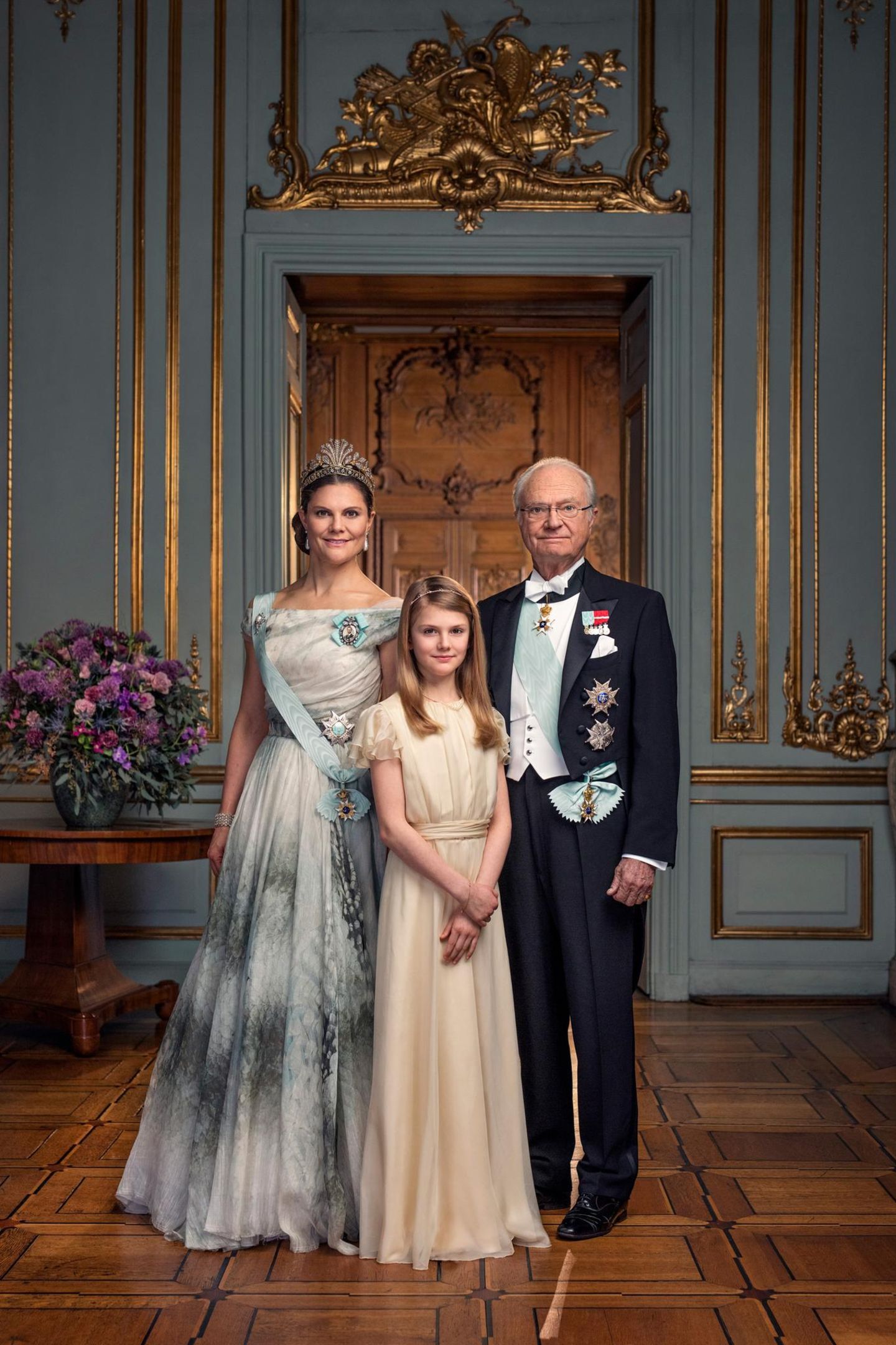 Schweden Royals: König Carl Gustaf, Prinzessin Victoria, Prinzessin Estelle