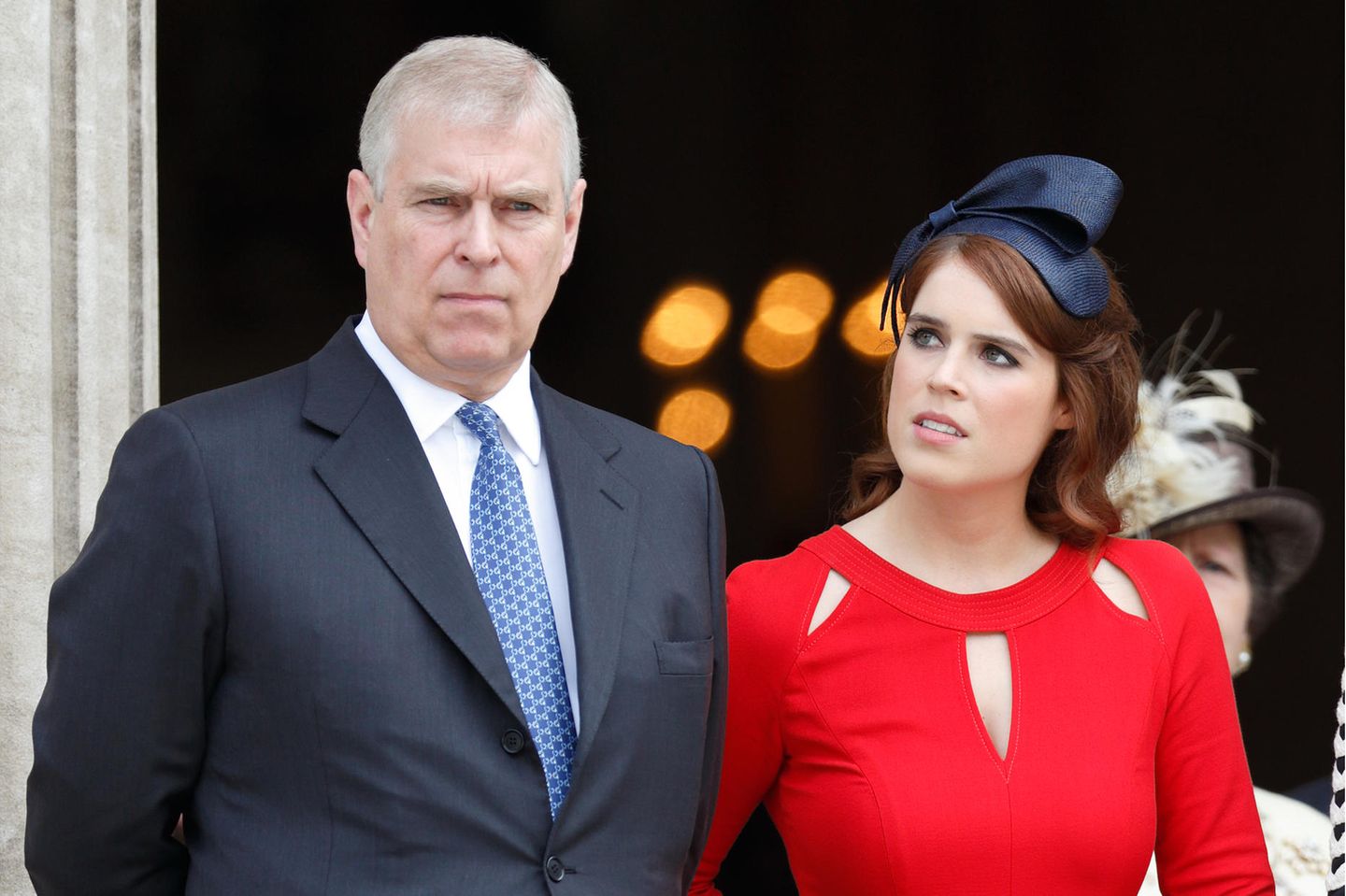 Prinz Andrew und Prinzessin Eugenie
