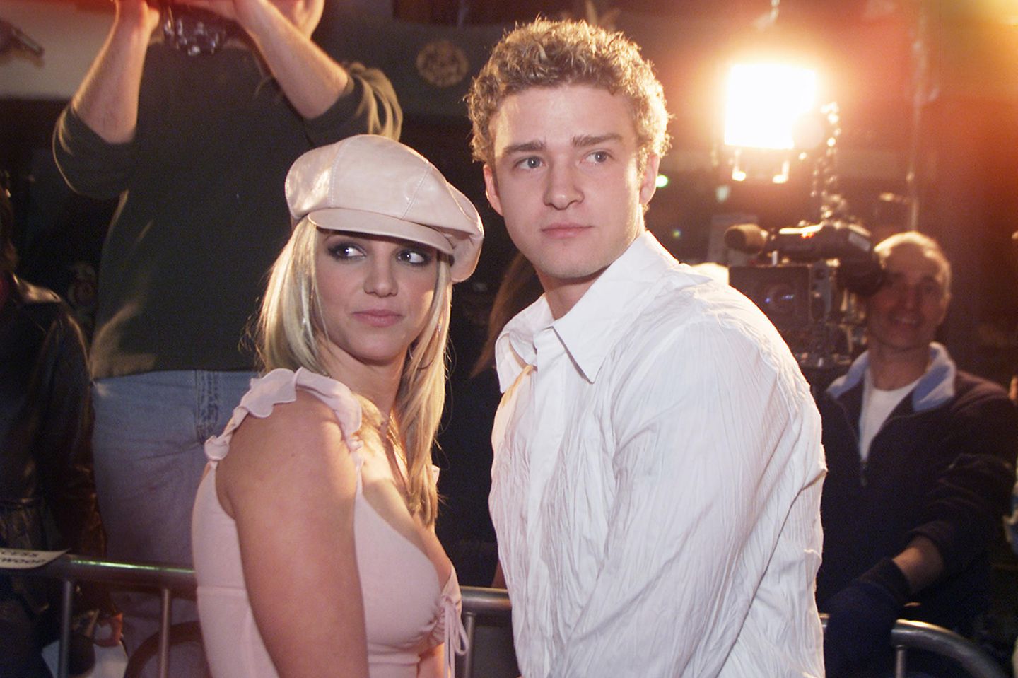 Britney Spears und Justin Timberlake im Jahr 2002