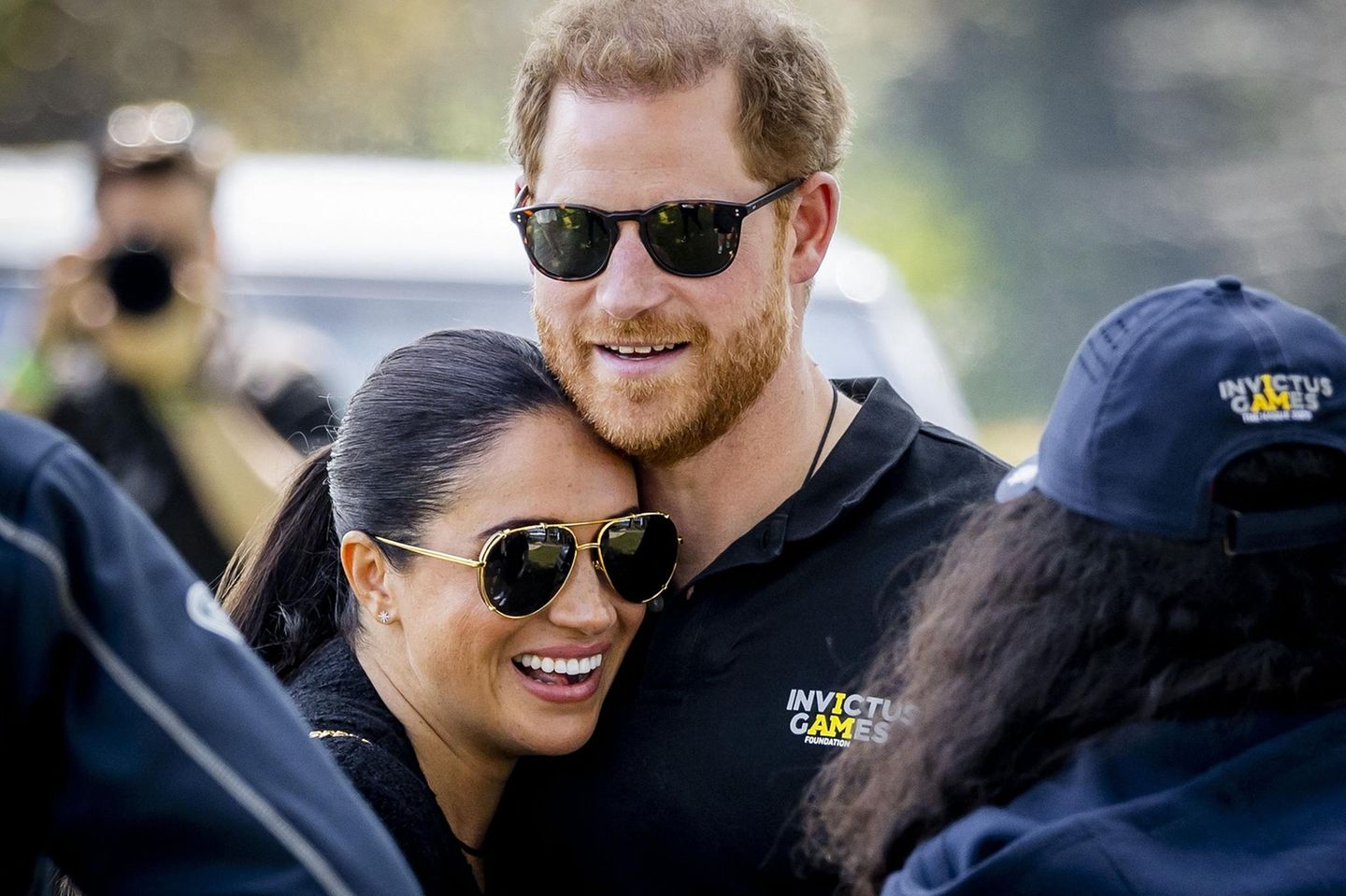 Hertogin Meghan en prins Harry