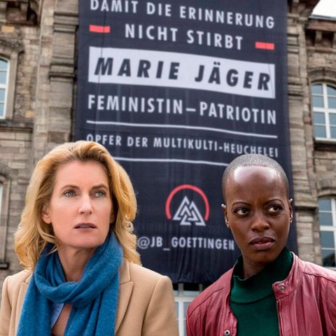 "Tatort"-Darstellerinnen Maria Furtwängler und Florence Kasumba