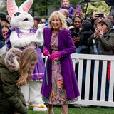 Dr. Jill Biden beim Easter Egg Roll Race