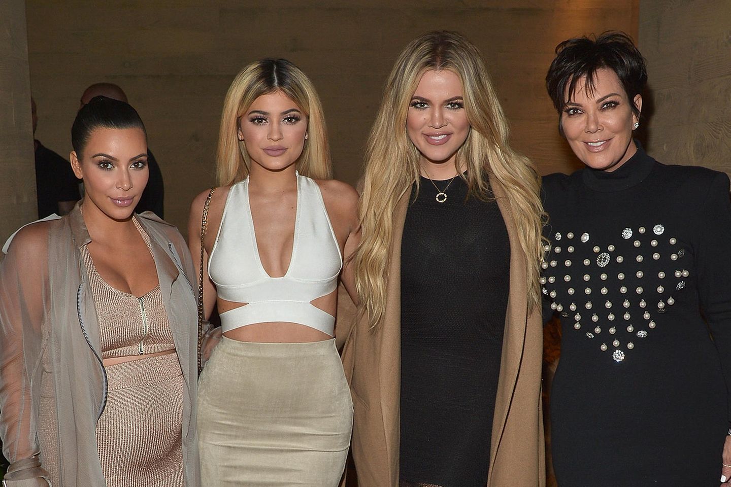 Kim Kardashian, Kylie Jenner, Khloé Kardashian und Kris Jenner