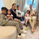 Cristiano Ronaldo, Georgina Rodríguez und Familie