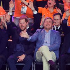 Prinz Harry und König Willem-Alexander bei den Invictus Games