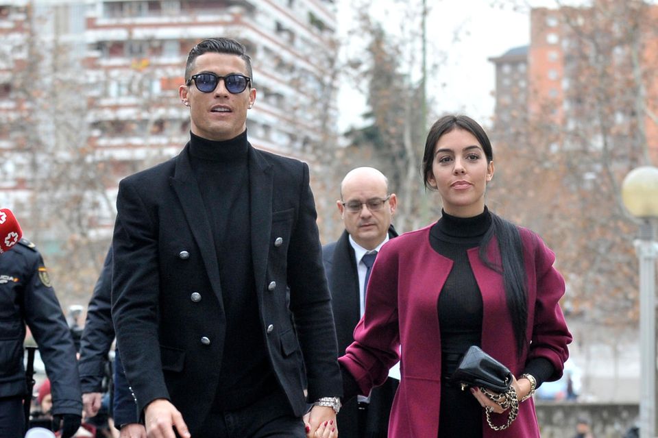Cristinao Ronaldo und Georgina Rodriguez