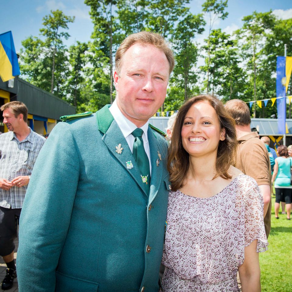 Gustav zu Sayn-Wittgenstein-Berleburg und Carina Axelsson
