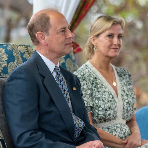Prinz Edward und Gräfin Sophie in St. Lucia während ihrer Karibikreise im April 2022
