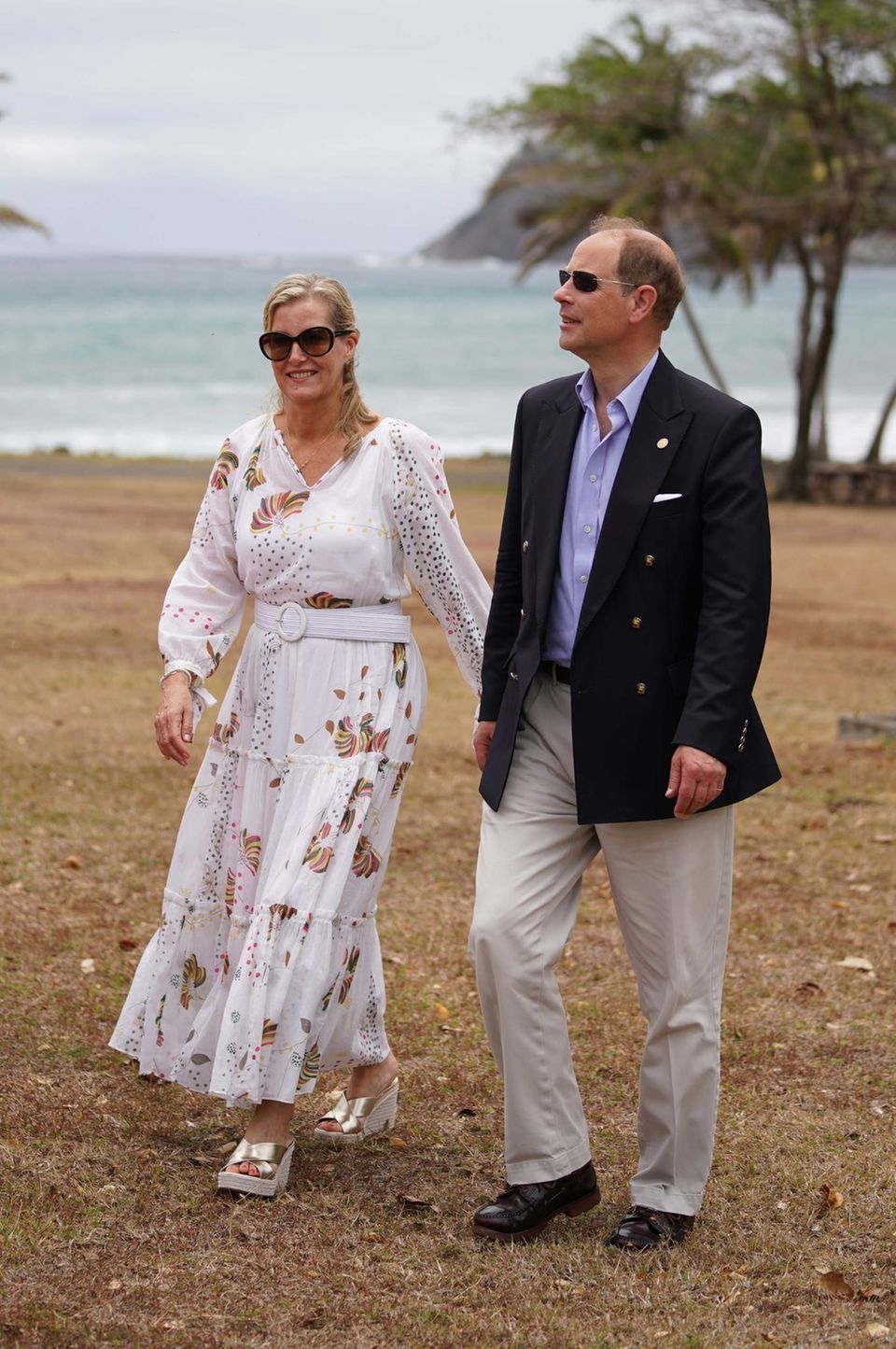 Windsor-Terminkalender: Prinz Edward und Gräfin Sophie von Wessex am Karibikstrand Windsor-Terminkalender: Prinz Edward und Gräfin Sophie von Wessex am Karibikstrand