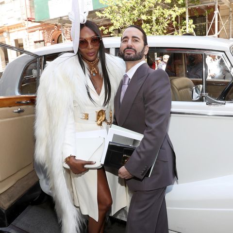 Naomi Campbell und Marc Jacobs