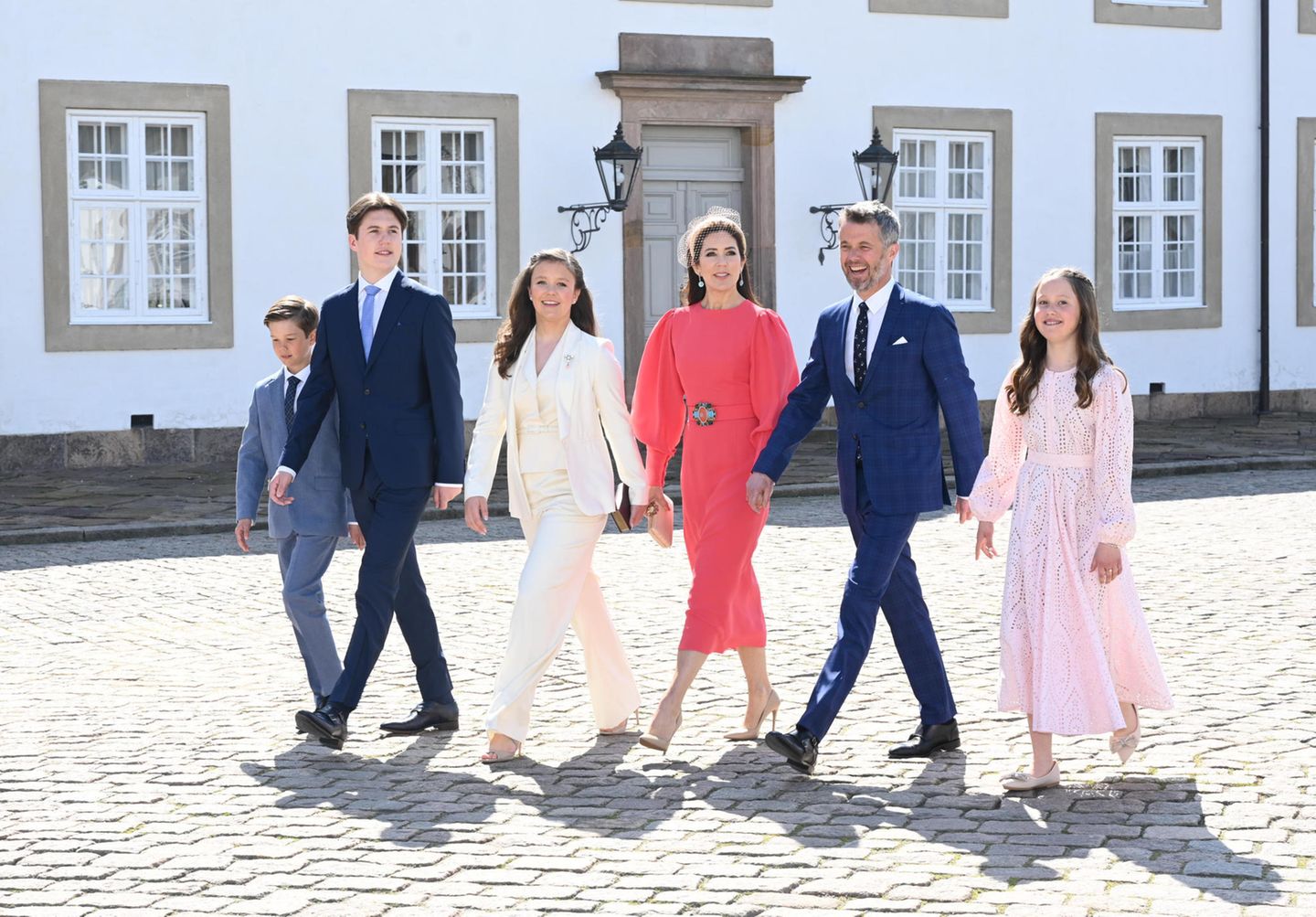 Prinz Vincent, Prinz Christian, Prinzessin Isabella, Prinzessin Mary, Prinz Frederik, Prinzessin Josephine