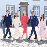 Prinz Vincent, Prinz Christian, Prinzessin Isabella, Prinzessin Mary, Prinz Frederik, Prinzessin Josephine
