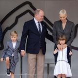 Fürst Albert, Fürstin Charlene und Kids