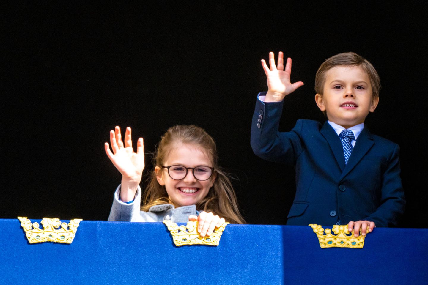 Prinzessin Estelle und Prinz Oscar