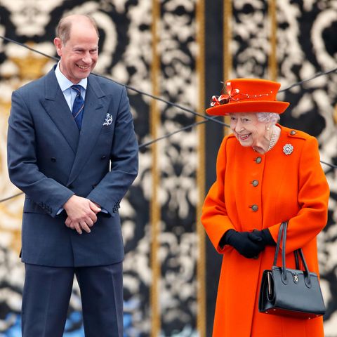 Prinz Edward und Queen Elizabeth