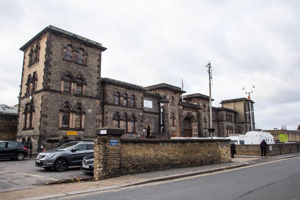 Das Wandsworth Prison von außen. Das Wandsworth Prison von außen.