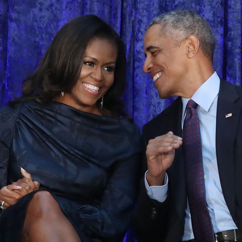 Michelle Obama und Barack Obama