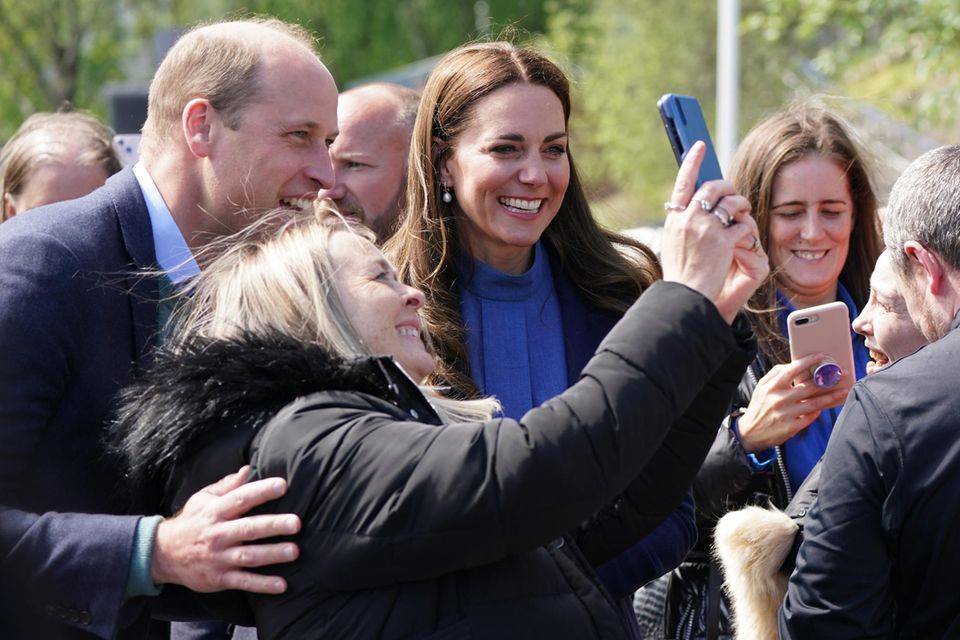 Prinz William: Prinz William und Herzogin Catherine in Glasgow Prinz William und Herzogin Catherine in Glasgow
