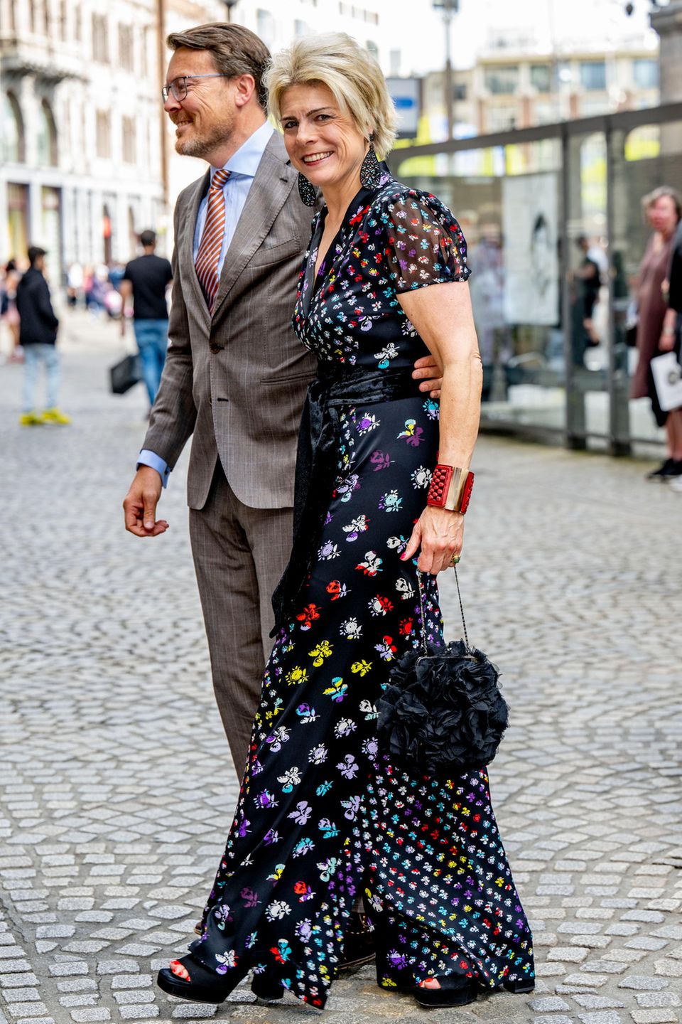Prinz Constantijn und Prinzessin Laurentien in Amsterdam.