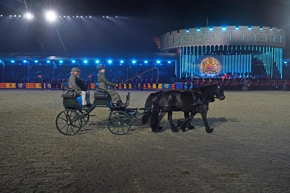 Lady Louise bei der Platin-Jubiläumsveranstaltung "A Gallop Through History"