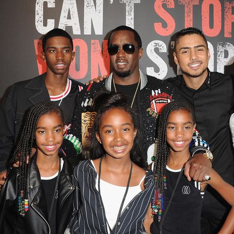 Familie Combs: P. Diddy alias Sean Combs mit seinen Kindern 2017