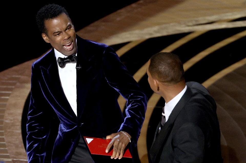 Chris Rock und Will Smith bei den Oscars 2022