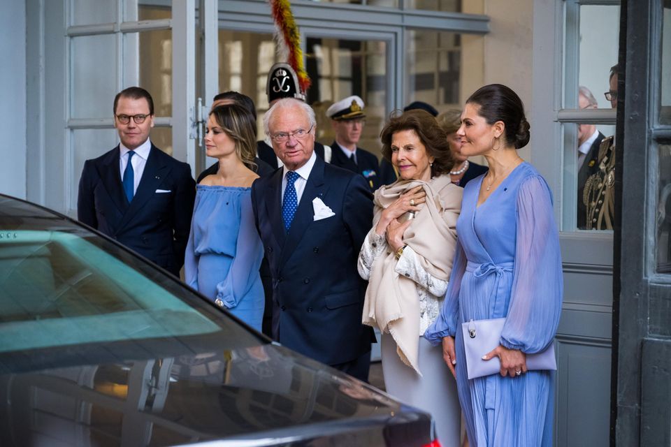 Die Schweden Royals verabschieden sich