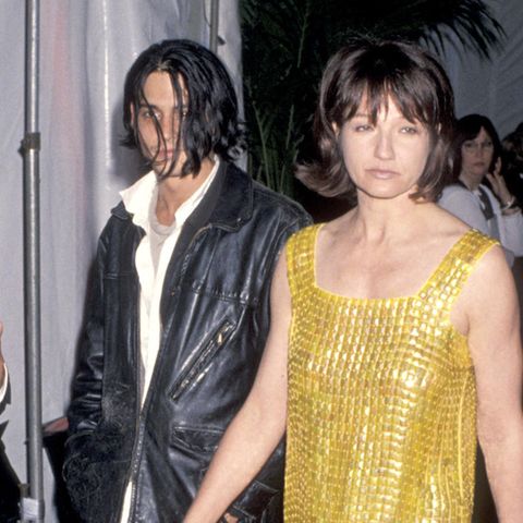 Johnny Depp und Ellen Barkin 1994