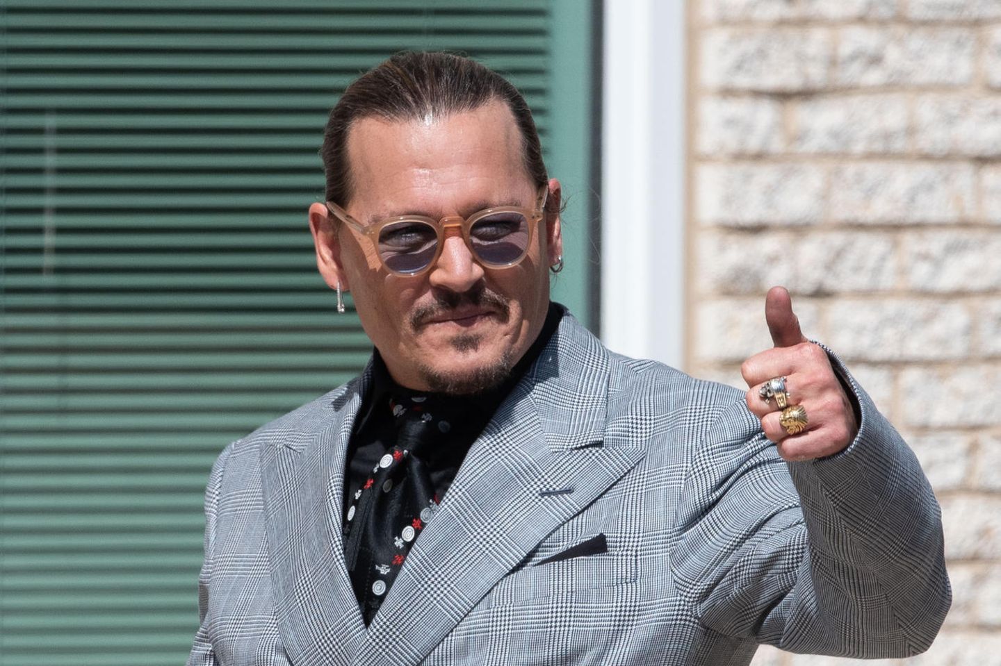 Johnny Depp vor dem Gericht in Fairfax, Virginia