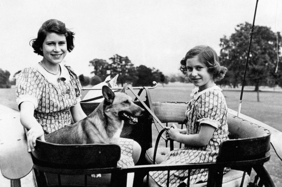 Prinzessin Elizabeth und Prinzessin Margaret im Jahr 1941