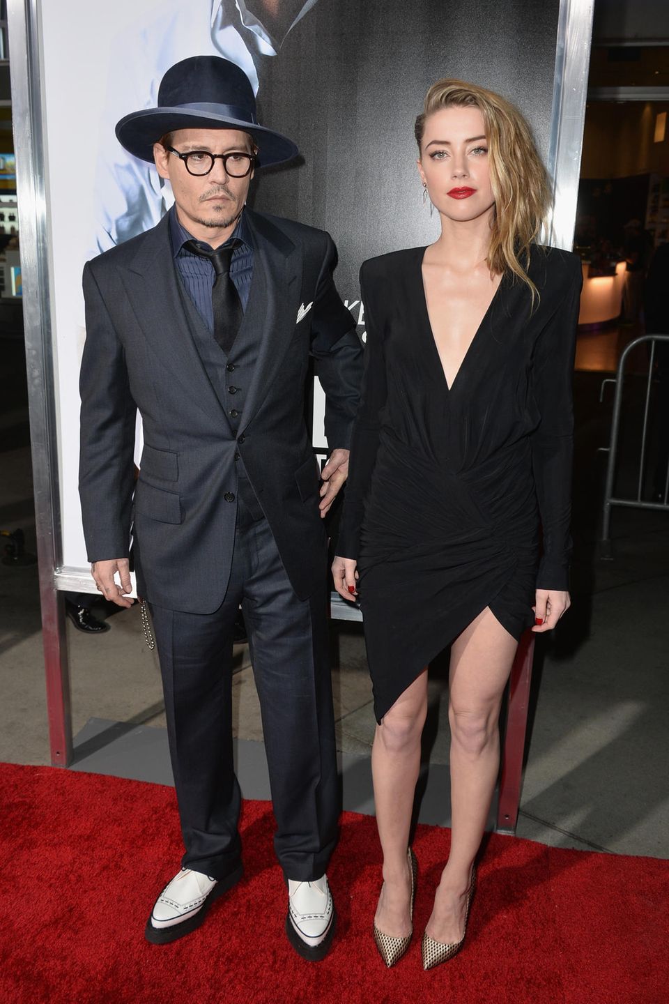 Johnny Depp und Amber Heard im Februar 2014