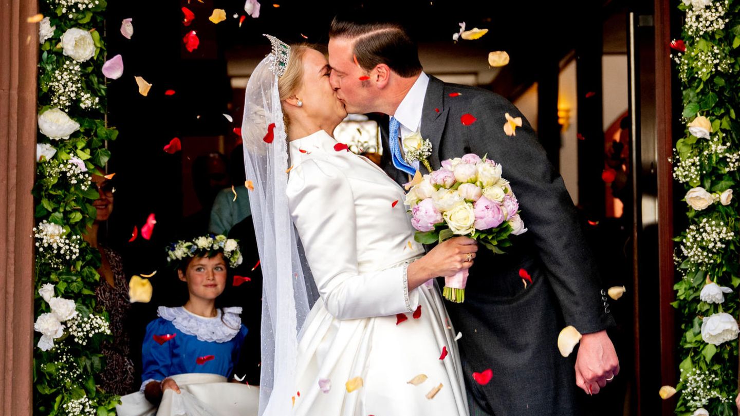 Prinzessin Amelie + Benedikt Schmid: Die schönsten Bilder der royalen Hochzeit
