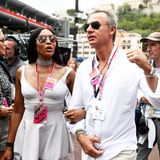 29. Mai 2022  Star-Auflauf beim Großen Preis von Monaco: Das Formel-1-Spektakel lassen sich die VIPs nicht entgehen und tummeln sich entlang der Rennstrecke. Unter ihnen ist auch Topmodel Naomi Campbell.