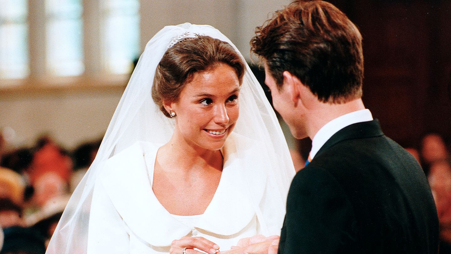Brautmode: Maurits und Marilène feiern 28. Hochzeitstag – ihr Look bleibt bis heute unvergessen