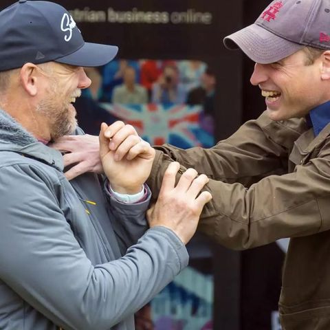 Mike Tindall und Prinz William