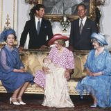 Familienfoto der britischen Königsfamilie.