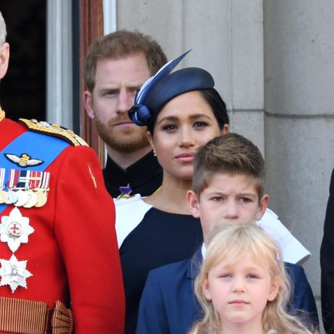 Royale Familie bei Trooping the Colour 2019