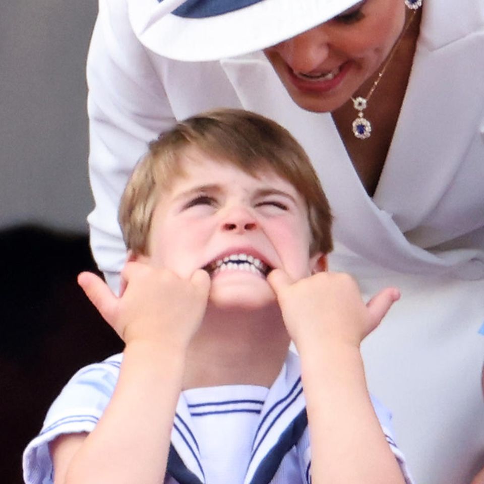Herzogin Catherine ermahnt Prinz Louis.