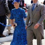 Queen Elizabeth: Die schönsten Bilder ihres 70. Thronjubiläums, Zara + Mike Tindall beim Cazoo Derby