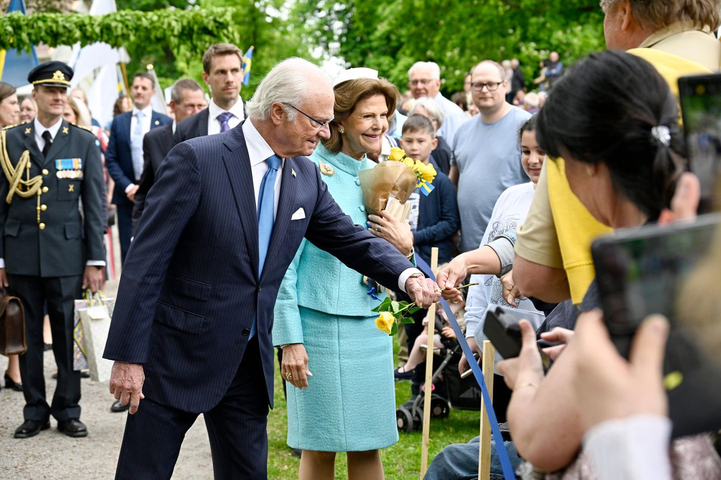 Schwedische Königsfamilie: Die schönsten Bilder von Schwedens Royals, König Carl Gustav, Königin Silva